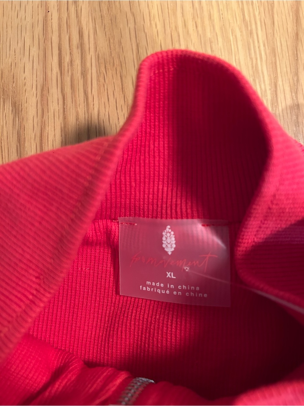 Free People FP Movement Retro Rugby Set in Grapefruit Combo Size XL NWT - Picture 5 of 16